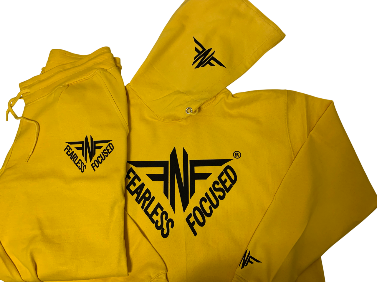 yellow hoodie